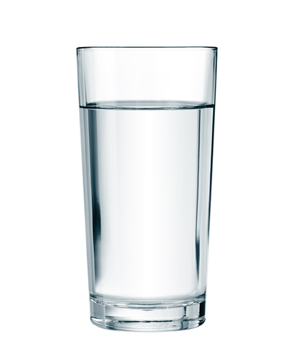 glass of water